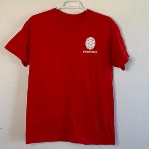 UNIVERSITY OF MARYLAND "NOW A TERP" SHORT SLEEVE TEE RED